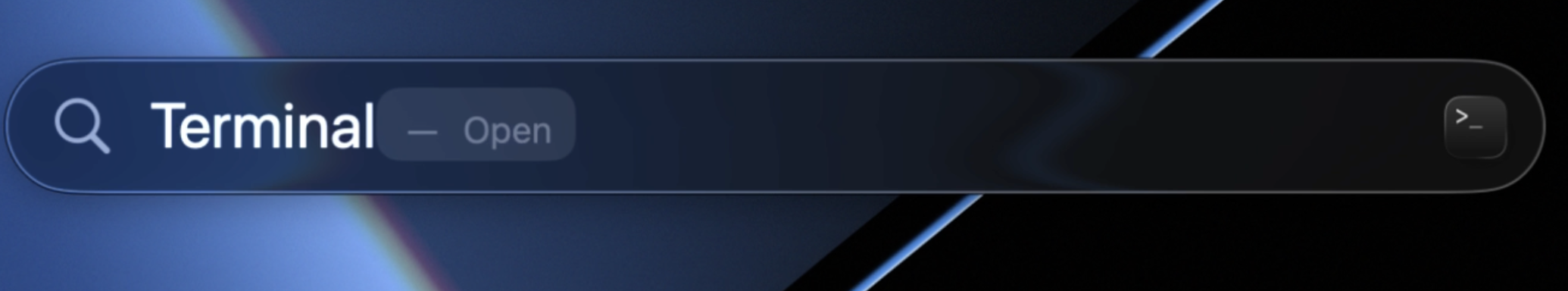 Spotlight search on Mac